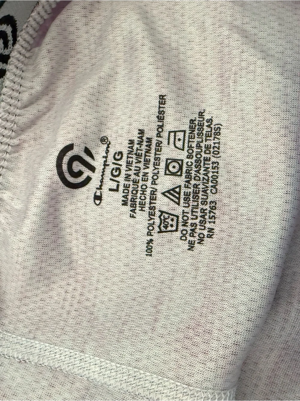 Champion Pink Space-Dye Girls' Active L/S shirt and Leggings